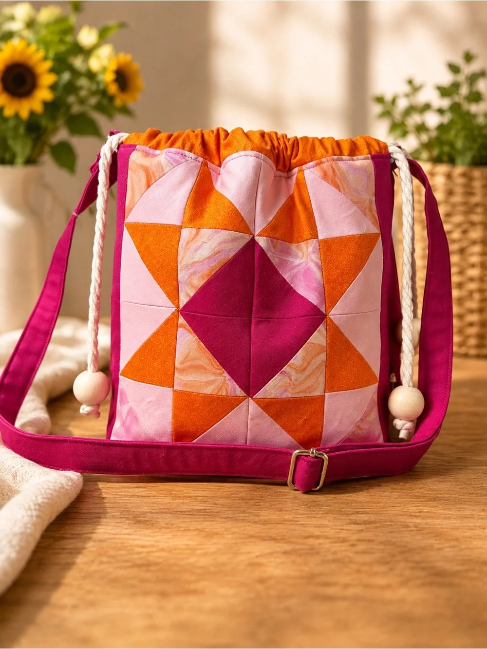Sandy-Rahas vibrant magenta